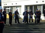 消防団第6方面隊の団員が機関員教養