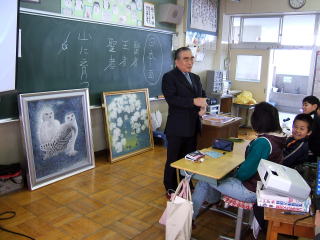 日本画を学ぶ課外授業
