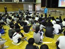 江戸川台小学校でのユニセフ平和教室