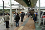 江戸川台駅東口ローターリーで撮影