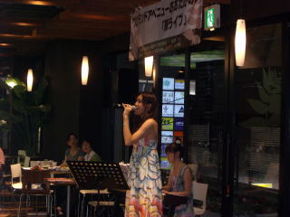 栗山恵美さんのライブ