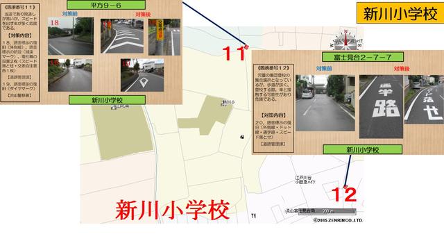 新川小学校全体図