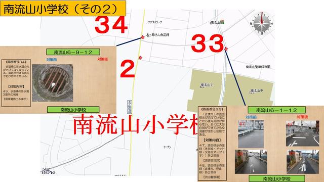 南流山小学校全体図2