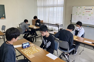 小中学生将棋大会の様子