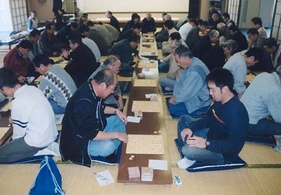 将棋対戦風景の写真