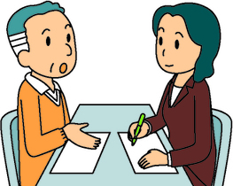 相談中のイラスト
