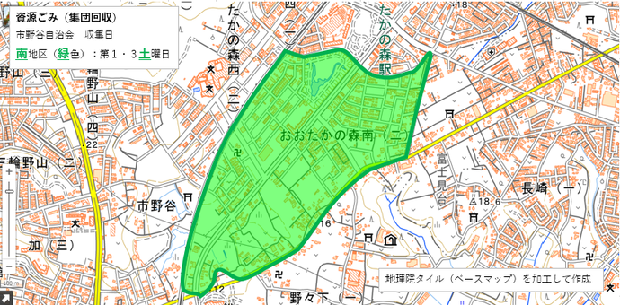 市野谷自治会南地区