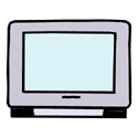 テレビのイラスト