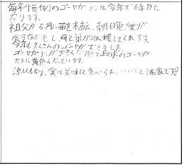 個人の部ナンバー7のPRポイント