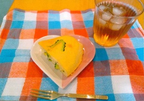 炊飯器でかんたん！！ゴーヤのヨーグルトパンケーキ