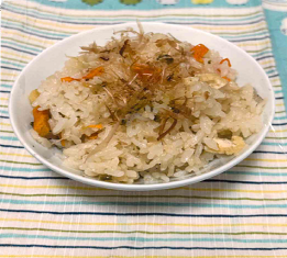 ゴーヤのたきこみご飯