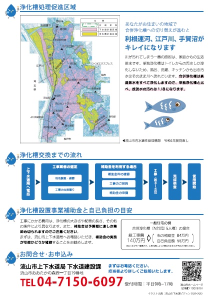 浄化槽転換リーフレット（裏）