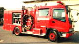 消防自動車の写真