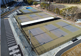 総合運動公園庭球場