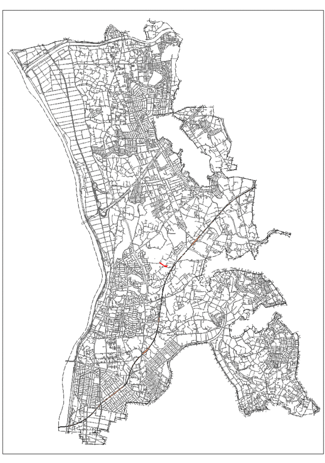 8・7・2　市野谷線計画道路図