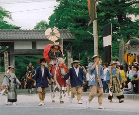 野馬追　お行列の様子