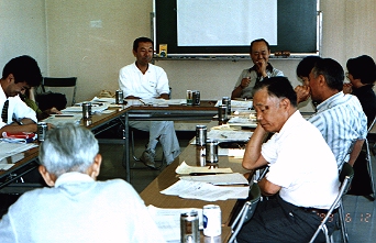 教育・文化部会の様子を撮った写真