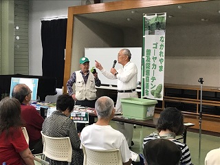 北部公民館での育て方講習会