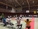 体を動かすコミュニティスポーツリーダーの皆さんの写真