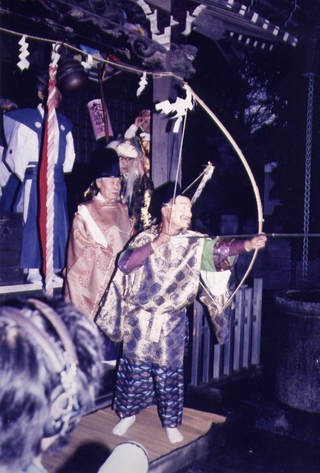 鰭ヶ崎雷神社　鰭ヶ崎おびしゃ行事の写真