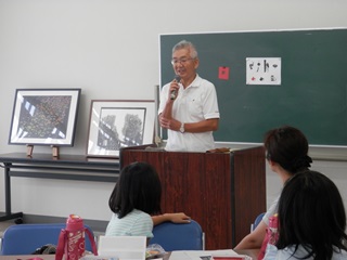 講師の飯田さんの写真