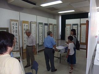 展示会場の様子