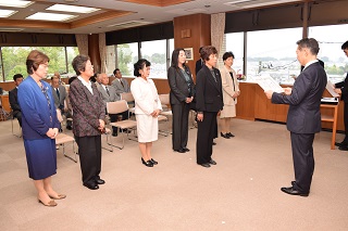 写真：表彰式の様子