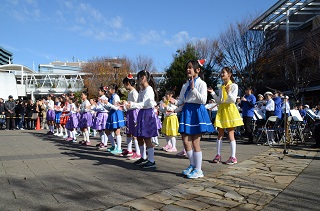 写真：ブラスバンドの皆さん