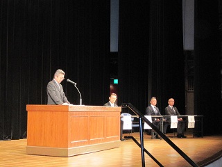 写真：早川署長の挨拶