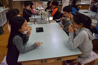 写真：流山小でみりん塾