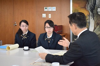 写真：橋本さん（右）と矢野さん