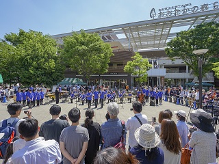 写真：おおたかの森中学校吹奏楽部