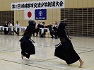 写真：小学生団体決勝の様子