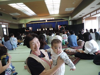 写真：参加した赤ちゃん