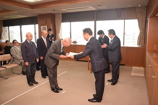 写真：受賞のようす