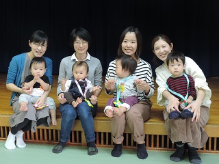 写真：お誕生日を迎えた赤ちゃん