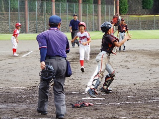 写真：試合の様子