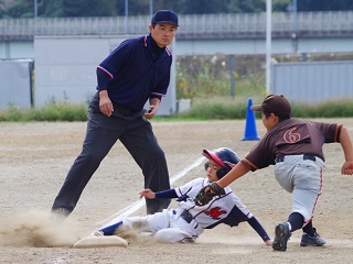 写真：試合の様子