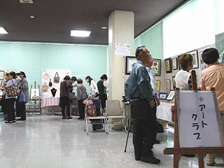 写真：展示会場の様子