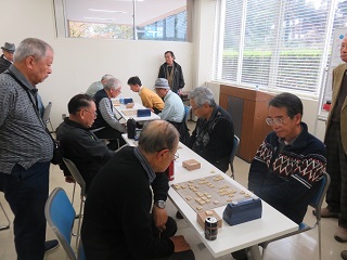 写真：将棋大会の様子