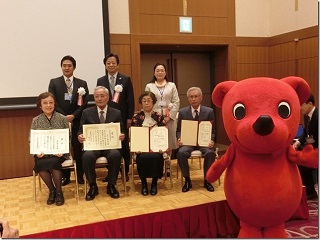 写真：受賞者の皆さん