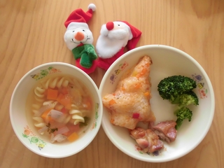 給食の写真