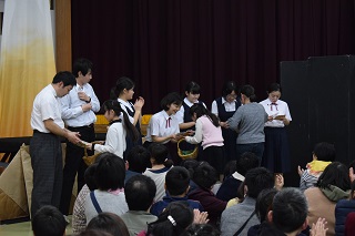 写真：出演した役者の皆さん