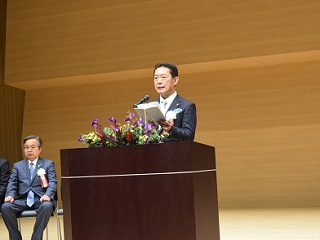 写真：井崎市長の挨拶