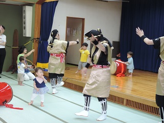 写真：とんとんみーの様子