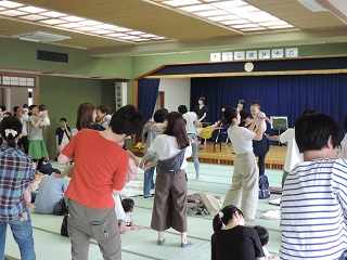 写真：ミニイベントの様子