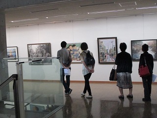 写真：市展の様子