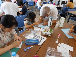 写真：製作の様子