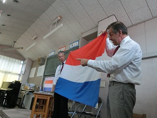 写真：オランダ教室の様子
