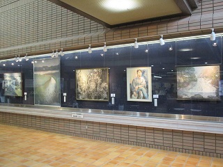 写真：作品展の様子